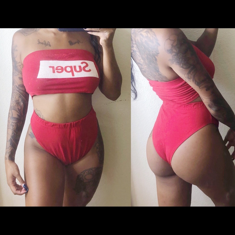 “Super” Print 2 Piece Set